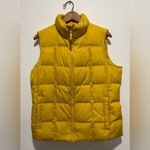 Lands' End Vibrant Yellow Vest M/P